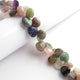 1 Long Strand Multi Stone Smooth Briolettes -Heart Shape Mix Stone Briolettes - 11mm-14mm-8 Inches BR2836 - Tucson Beads