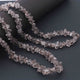 1 Full Strand Herkimer Diamond Faceted Nuggets Briolettes - Raw Diamond Beads 8mm-11mm- 16 Inch BR3303 - Tucson Beads