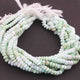 1 Long  Strand Green Opal Faceted Rondelles - Green Opal Round Shape Beads 8mmx5mm-6mmx4mm- 13 Inches BR4220 - Tucson Beads