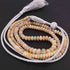1 Long Strand Ethiopian Welo Opal Smooth Rondelles - Ethiopian Roundelles Beads 5mm-11mm 28 Inches long BRU075