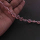 1  Strand Rose Quartz  Faceted Briolettes  - Coin Shape  Briolettes  9mm 8 Inches BR3988 - Tucson Beads