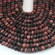 1 Strand Rhodonite Faceted Rondelles Briolettes - Roundelle Beads 7mm-8mm 10 Inches BR1020 - Tucson Beads