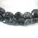 1 Strand Shaded Emerald Coin Shape Faceted Briolettes  12mmx15mm-14mmx17mm 10 Inches BR1011 - Tucson Beads