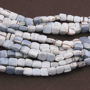 1 Strand  Bolder Opal Faceted Briolettes -Cube Shape  Briolettes  10mmx9mm-8mmx7mm- 8 Inches BR3555 - Tucson Beads