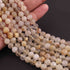 1  Long Strand Golden Rutile Faceted Ball Beads  6mm-7mm-10.5 Inches BR0833