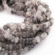 1 Strand Black Rutile Faceted  Rondelles- Rutile Rondelles Beads - 9mm - 13 Inches BR01025 - Tucson Beads