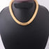 1 Pc Necklace 24k Gold Plated Mesh Chains- 24k Gold Plated Chains- 15 Inch OS028