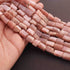 1 Long Strand Peach Moonstone Faceted Tumbled Shape, Nuggets Beads  , Briolettes - 11mmx9mm-15mmx9mm- 10 inches BR01639