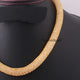1 Pc Necklace 24k Gold Plated Mesh Chains- 24k Gold Plated Chains- 15 Inch OS028 - Tucson Beads
