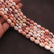 1 Strand Carnelian Silver Coated Smooth Oval Beads Briolettes - 4mmx2mm-8mmx4mm 13.5 Inches BR1032 - Tucson Beads