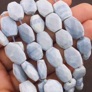 1  Strand Boulder opal Faceted Fancy Shape Briolettes -Faceted Briolettes  14mmx10mm-16mmx11mm 16 Inches BR1533 - Tucson Beads