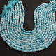 1  Long Strand Beautiful Shaded Peru Opal Smooth Heishi Tyre Beads -Peru Opal Gemstone Beads- 4mm-6mm-13 Inches BR02989 - Tucson Beads