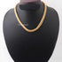 1 Pc  Necklace 24k Gold Plated Mesh Chains- 24k Gold Plated Chains- 16 Inch OS025