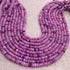 1  Long Strand Beautiful Lavender opal smooth rondelle shape beads- Lavender Plain Opal gemstone Beads, - 6mm-13 Inches BR02999