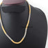 1 Pc Necklace 24k Gold & Oxidized  Silver Plated Mesh Chains- Oxidized  Silver  Plated Chains- 17 Inch OS039