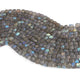 1 Long Strand Labradorite Faceted Briolettes -Box Shape Beads  Briolettes 5mm -11 Inches BR0462 - Tucson Beads