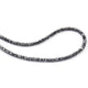 42.11 Ct 1 Long Strand Black Diamond  Rondelles Geniune Diamond Beads 16 Inch Long BRU002 - Tucson Beads