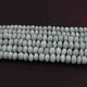 1 Strand Amazonite Faceted  Rondelles- Rondelles Beads 8 mm - 10.5 Inches BR0841 - Tucson Beads