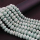 1 Strand Amazonite Faceted  Rondelles- Rondelles Beads 8 mm - 10.5 Inches BR0841 - Tucson Beads