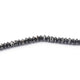 34.95 Ct 1 Long Strand Black Diamond Box Rondelles Genuine  Diamond Beads 12 Inch Long BRU056 - Tucson Beads
