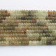 1 Strand Natural Green Grossular Garnet  Faceted Roundelles  - Rondelles Beads- 6mm - 14 inches BR02010 - Tucson Beads