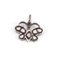 1 Pc Rosecut Diamond Butterfly 925 Sterling Silver Charm- Polki Butterfly Diamond Charm Pendant-Size: 16mmx19mm PDC1424 - Tucson Beads