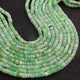1  Strand  Natural Green Opal Smooth Heishi Tyre Shape Gemstone Beads,  Green Opal Tyre Wheel Rondelles Beads, 6mm-7mm -13 Inches BR02967 - Tucson Beads