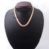 1 Pc Necklace Rose Gold Plated Mesh Chains- Rose Gold Plated Chains- 15 Inch OS032