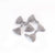1 Pc Pave Diamond Trillion Charm 925 Sterling Silver Single Bail Pendant - Trillion Charm Pendant 10mmx9mm PDC1086 - Tucson Beads