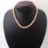 1 Pc Necklace Rose Gold Plated Mesh Chains- Rose Gold Plated Chains- 16.5 Inch OS031
