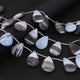 1 Strand Boulder Opal Faceted  Briolettes - Boulder Opal Pear Beads 21mmx14mm-22mmx15mm- 9 Inches BR1327 - Tucson Beads