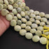 1  Long Strand Shaded Yellow Opal Faceted Briolettes -Coin Shape Briolettes - 13mmx19mm 10- Inches BR01624