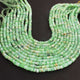 1  Strand  Natural Green Opal Smooth Heishi Tyre Shape Gemstone Beads,  Green Opal Tyre Wheel Rondelles Beads, 6mm- 13 Inches BR02966 - Tucson Beads
