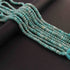 1 Long Strand Amazonite Faceted Rondelles -Round Shape Rondelles 10mmx5mm-5mmx2mm 10.5 Inches BR01625