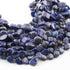 1  Strand Lapis Lazuli Smooth  Heart Briolettes - Heart shape Beads - 19mmx20mm 8mmx9mm -9 Inches BR01185