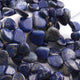 1  Strand Lapis Lazuli Smooth  Heart Briolettes - Heart shape Beads - 19mmx20mm 8mmx9mm -9 Inches BR01185 - Tucson Beads