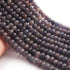 1 Strand Iolite Smooth Roundelles -  Plain Semiprecious Rondelles  8mm-9mm 9 Inches BR02729