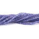 1  Long Strand Tanzanite Faceted  Rondelles -Round Shape  4mm-5mm 16 Inches BR4301 - Tucson Beads