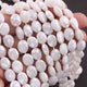 1  Strand White Silverite Faceted Briolettes  -Oval Shape Briolettes  10mm-8mm -15 Inches BR1453 - Tucson Beads