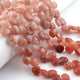 1 Strand Excellent Quality Strawberry Quartz Heart Shape Faceted  Briolettes 7mmx9mm 11.5 Inch BR0532 - Tucson Beads