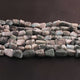 1 Strand Larimar Faceted Briolettes -Fancy Briolettes 9mmx8mm-16mmx11mm 11 Inches BR1005 - Tucson Beads