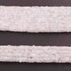 1 Strand White Rainbow Moonstone faceted Heishi Beads-White Moonstone Wheel Rondelles 5mm  14 Inches BR388 - Tucson Beads