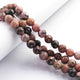 1 Long Strand Rhodocrosite Faceted Round Balls beads - Gemstone ball Beads 8mm 8 Inches BR161 - Tucson Beads