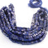 1 Long Strand Lapis Smooth Briolettes -Box,Cube Briolettes  2mmx5mm-5mmx6mm-17Inches BR01654