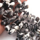 1 Strand Zebra Jasper Stone Faceted Pear Shape Briolettes - Zebra Jasper Pear Shape Beads 17mmxmm-16mmx7mm 7 Inches BR1083 - Tucson Beads