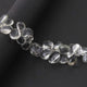 1  Strand Green Amethyst Smooth Briolettes -Pear Shape Briolettes 11mmx18mm-13mmx20mm -9 Inches BR366 - Tucson Beads