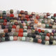 1 Strand Multi Stone Faceted Cube Briolettes -Box Shape Beads 6mm-8mm 8 inches BR1084 - Tucson Beads