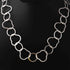 1 Necklace Top Quality 2 Feet Each Silver Plated Fancy&Round  Shape Copper Link Chain - Each35 inch 32 mmx33mm-22mm GPC1257