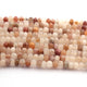 1 Strand Golden Rutile  Smooth Rondelles - Round Shape Rondelles Beads - 8mm  9 Inches BR02593 - Tucson Beads