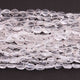 1 Strand Crystal Quartz Faceted Oval Briolettes - Crystal Quartz Oval Shape Briolettes 10mmx8mm-14mmx9mm 13.5 Inches BR2662 - Tucson Beads